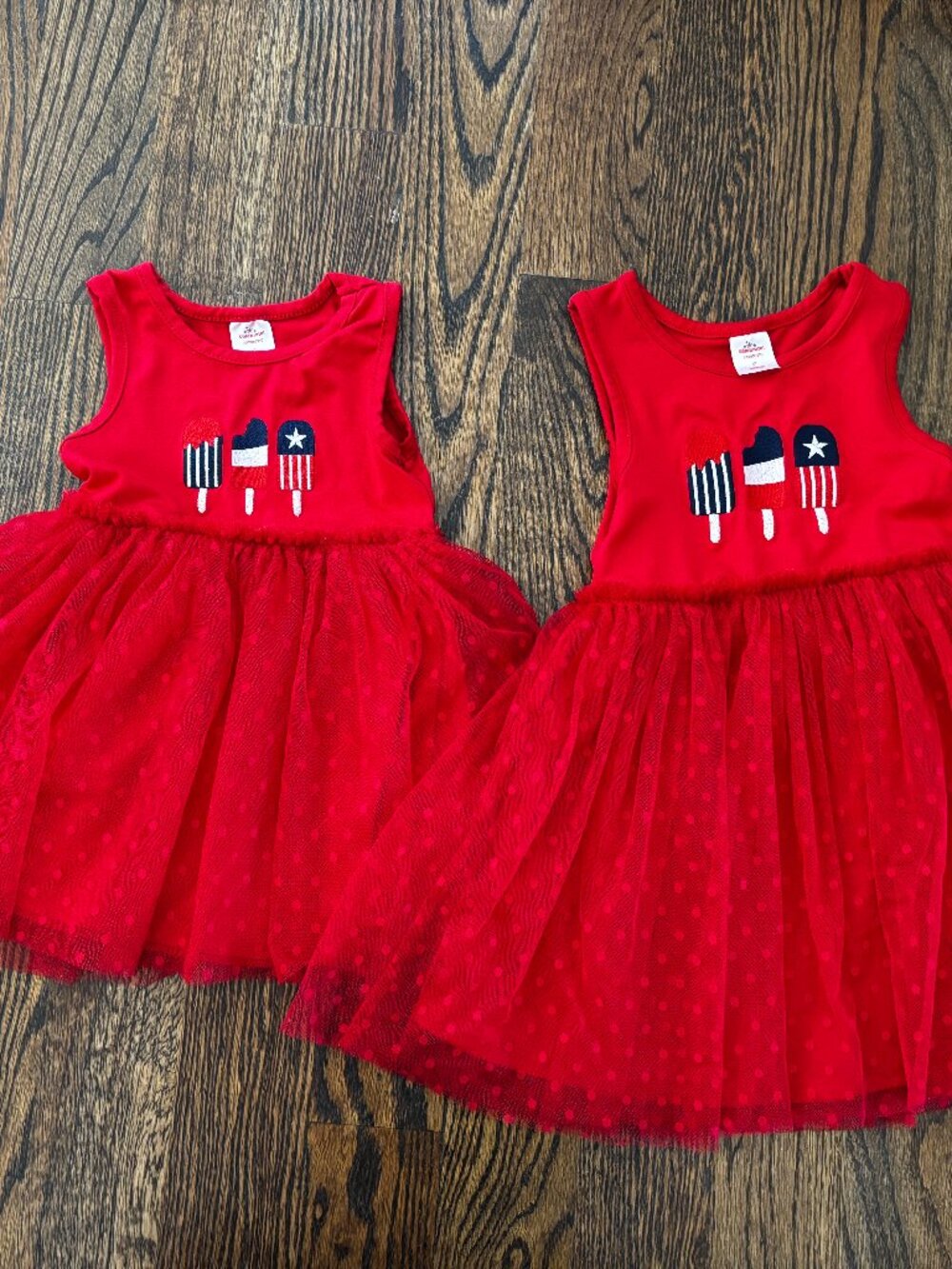 Matching 4th of July Dresses 2T & 4T